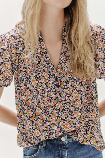 chemisier tanguy rose pastel femme