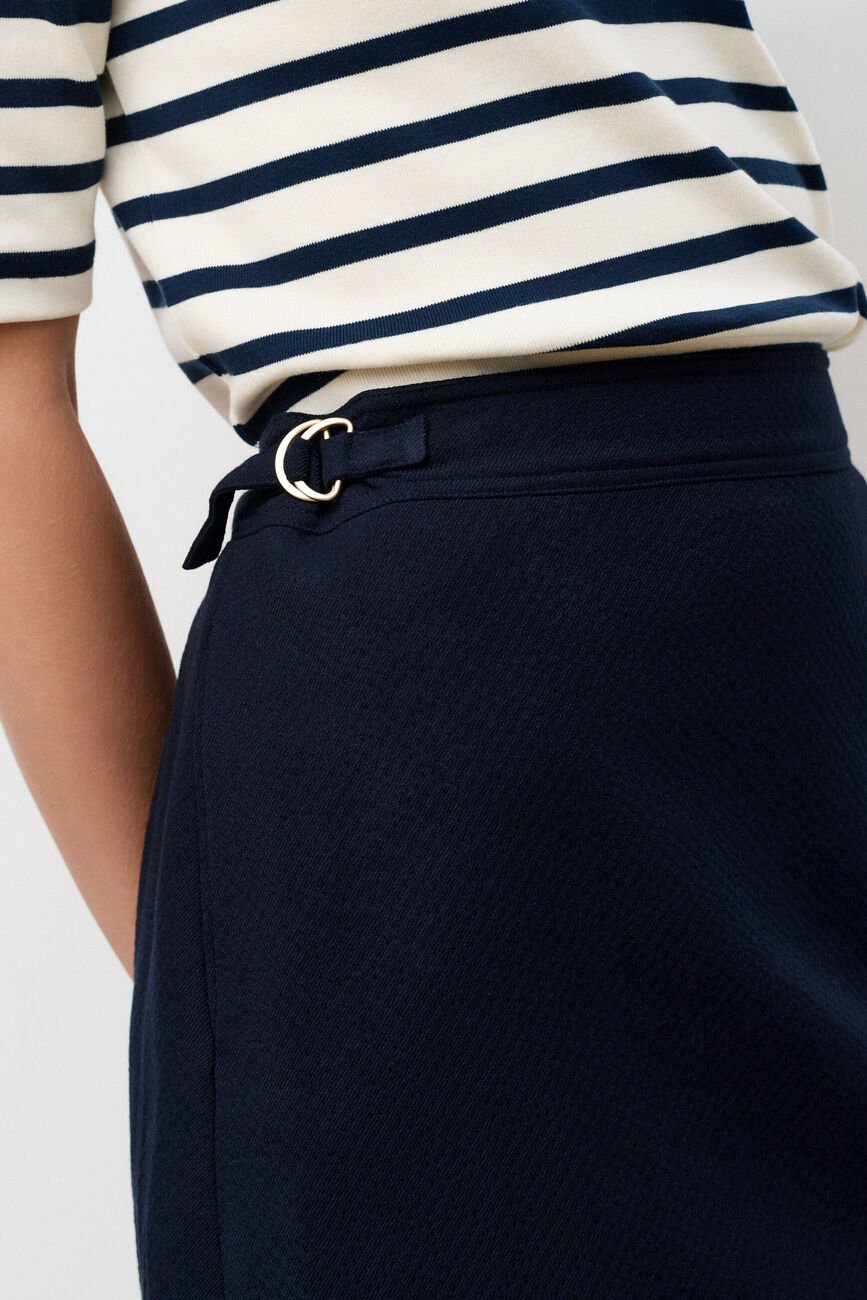 Jupe Jolie bleu marine femme