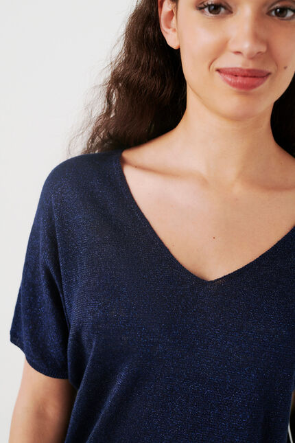 Trui Milane marineblauw vrouw