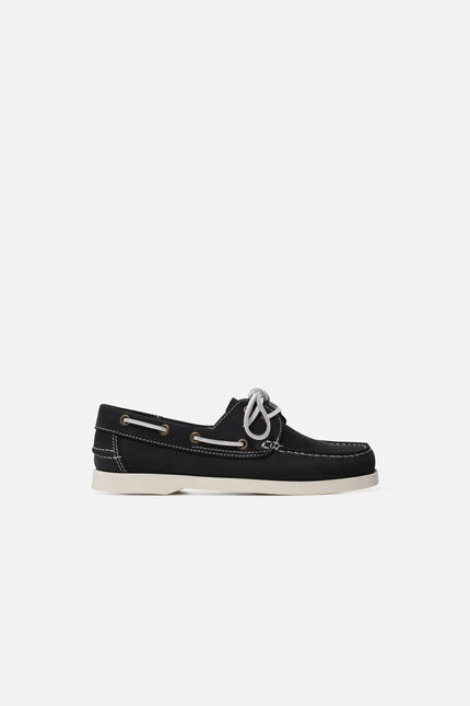 Chaussures Arti en cuir naturel bleu marine femme
