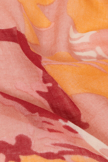 Foulard lola rose pastel femme