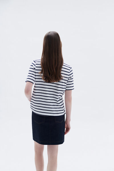 T-shirt tressie blanc femme