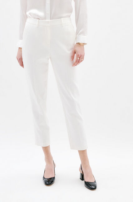 Pantalón psidiko2 marfil mujer