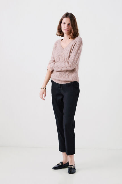 Sweater mstanley taupe woman