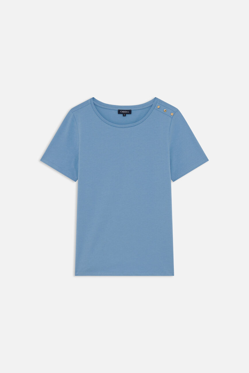 T-shirt tjaya bleu gris femme