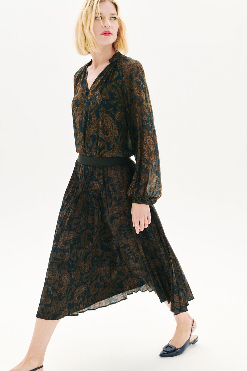 Jenny 2 skirt navy blue woman