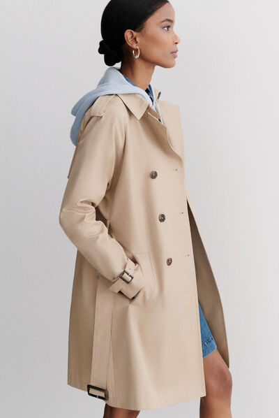 trench max beige femme