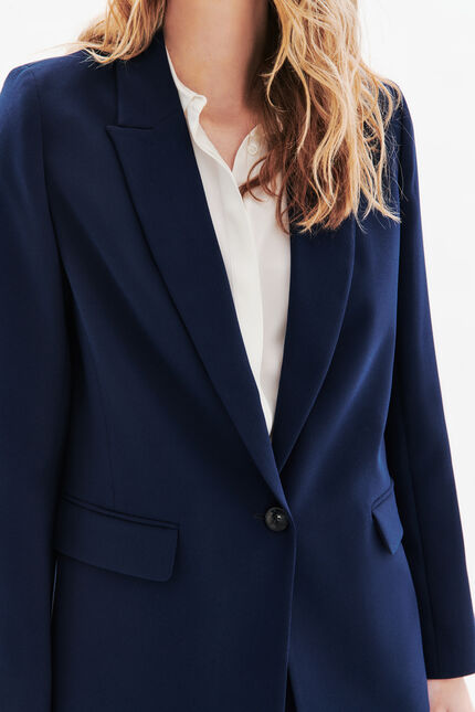 Veste Vermeille bleu marine femme