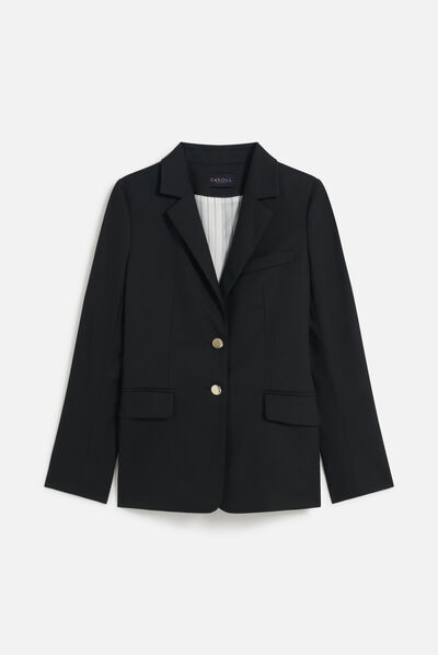 Giacca vfanny nero donna