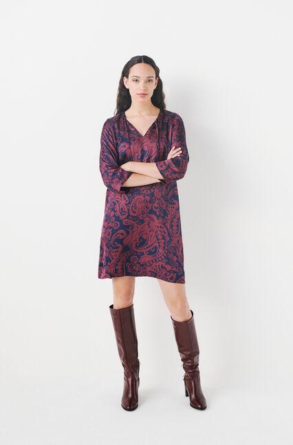 relvina Jurk marineblauw vrouw