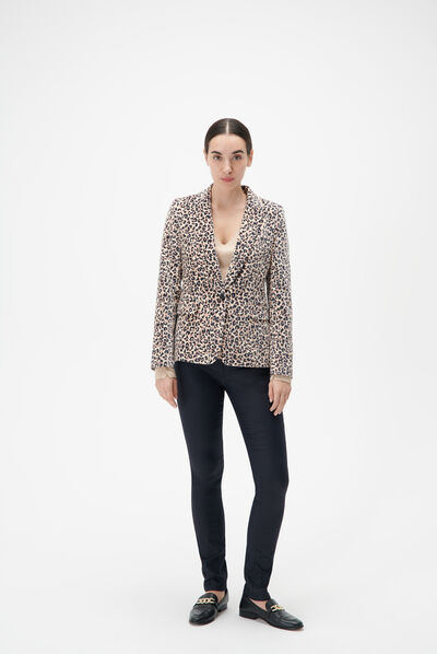 Giacca aurori marrone donna
