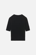 Mtheodore sweater made in Italy black woman