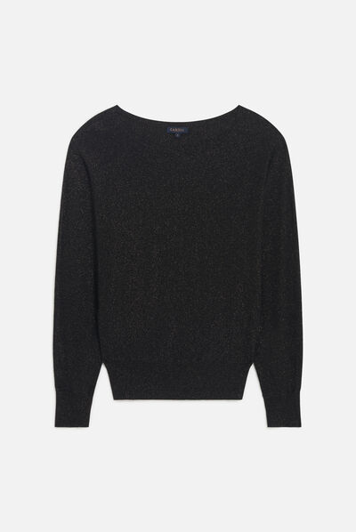 Pull miu noir femme
