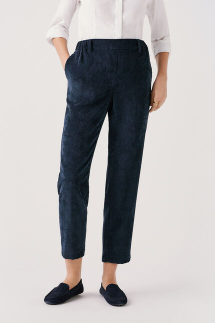 Pantalon Pnoora bleu marine femme