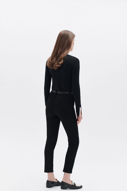 T-shirt tresor noir femme