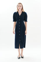 Rosario dress navy blue woman