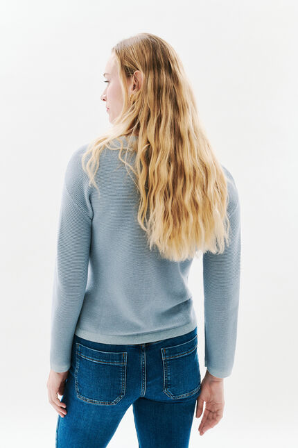 Gilet Mleonard bleu ciel femme