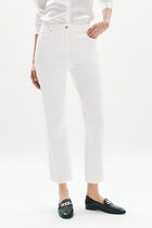 Como pants ivory woman