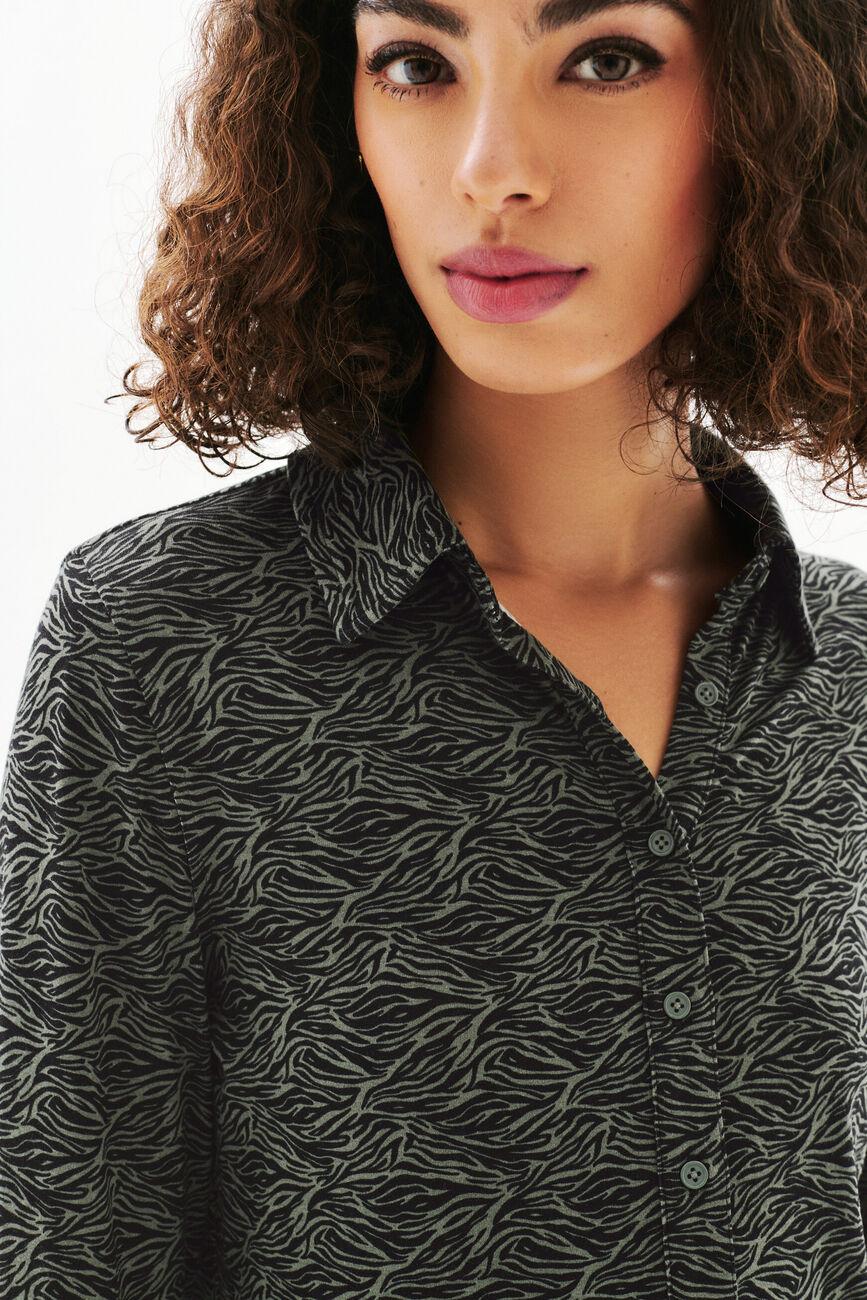 Talba8 t-shirt khaki green woman