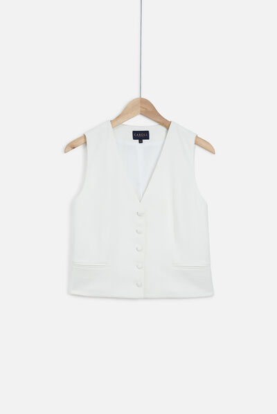 veste douglas ivoire femme