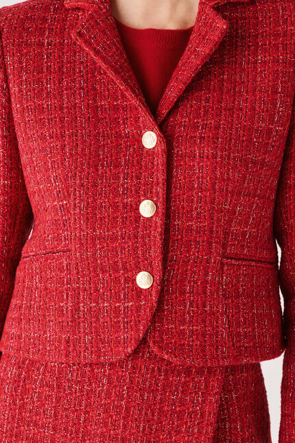 Veste Vchristmas rouge femme