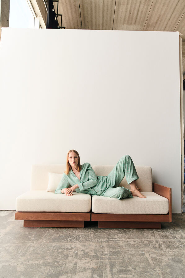 Pyjama axel vert clair femme