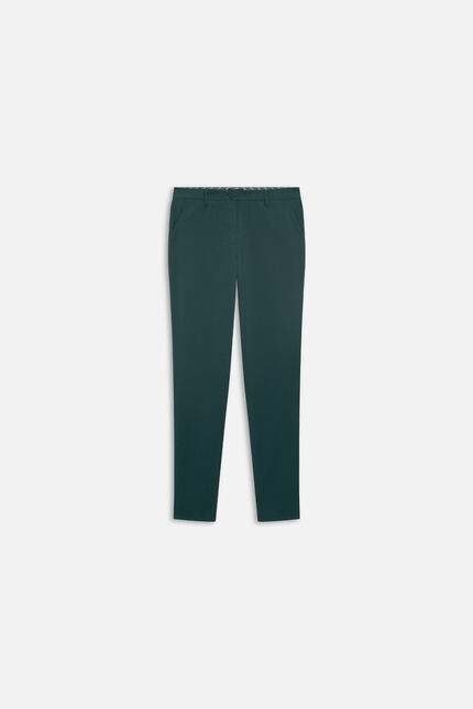 pantalon adelmo vert foncé femme