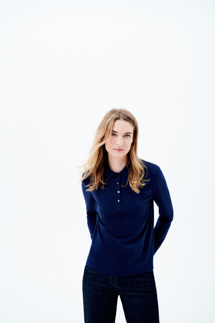 T-shirt tirus bleu marine femme