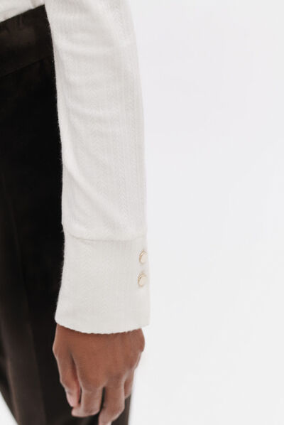T-shirt tanouck ecru femme