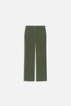 Pelley pants khaki green woman