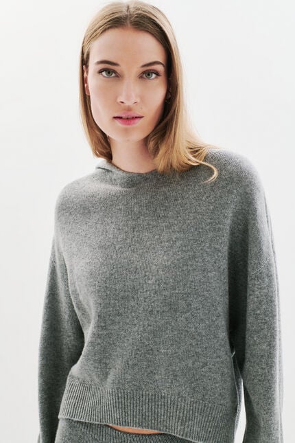 Mlorenzo sweater grey woman