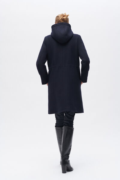 Jas Germain marineblauw vrouw
