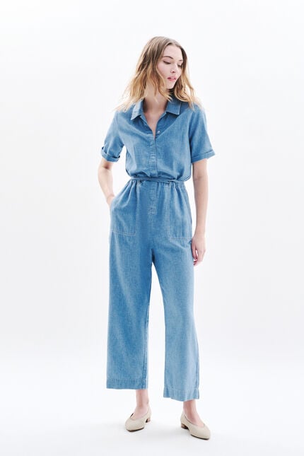 Jumpsuit Belpasso lichtblauw vrouw