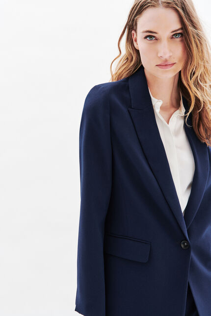Veste Vermeille bleu marine femme