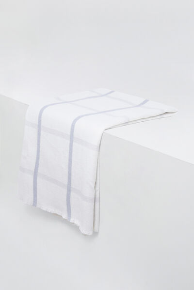 echarpe ario gris clair femme