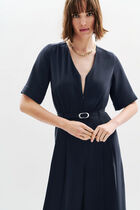 Cpinceau jumpsuit navy blue woman