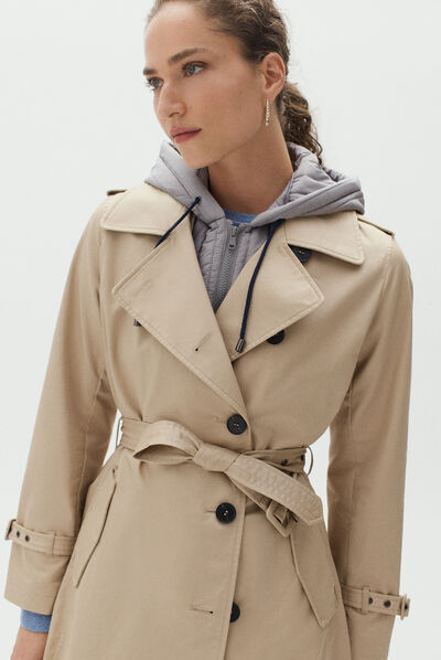 Trench Brantome beige donna