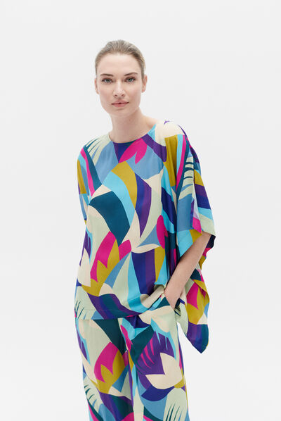 blouse samuel violet femme