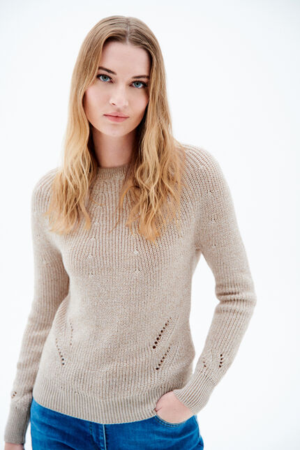 meta Trui beige vrouw