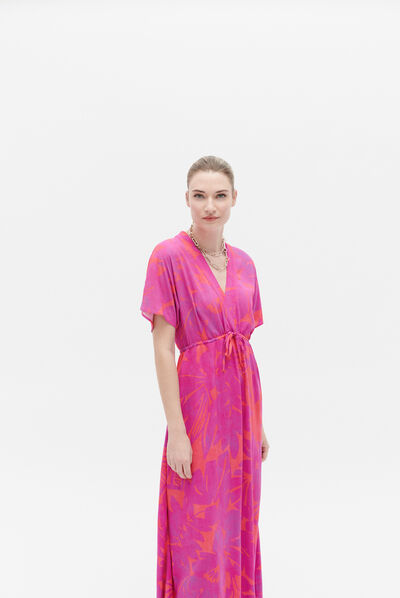 Abito relia rosa donna