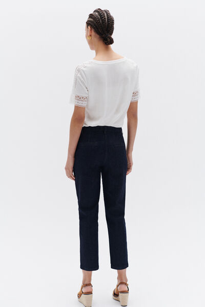 Chino Damilo denim brut mulher