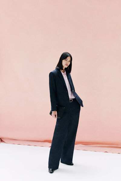 Pantalón pclark vaquero doble piedra mujer