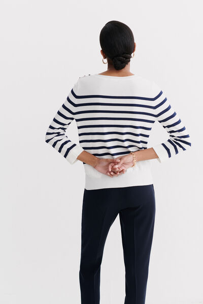 maglione juliette blu navy donna