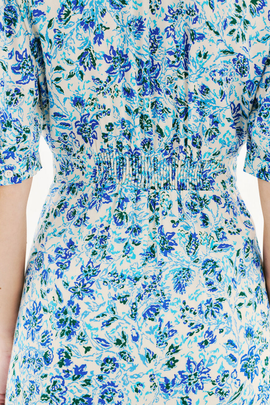 Robe Relina bleu femme