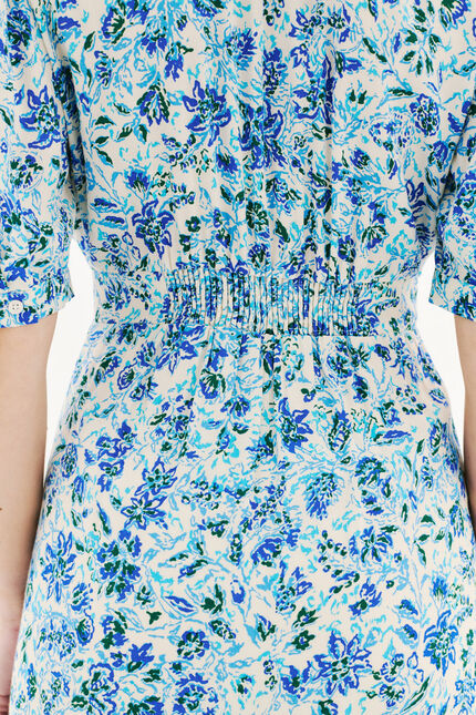 Robe Relina bleu femme