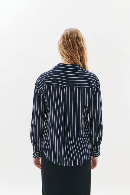 Chemise Caby2 bleu marine femme