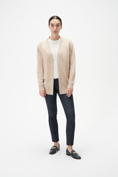 gilet gary beige femme