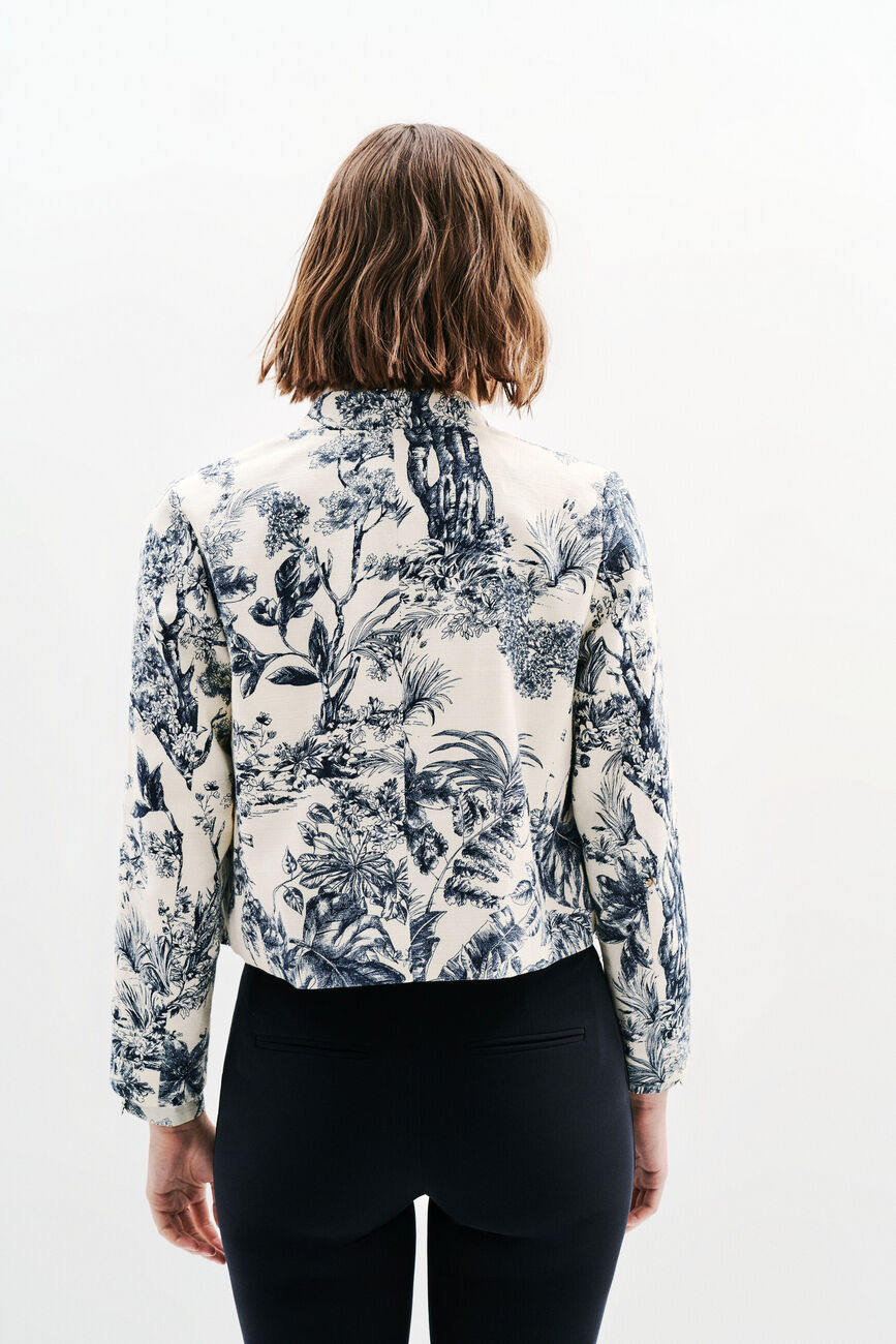 Giacca vienna blu navy donna