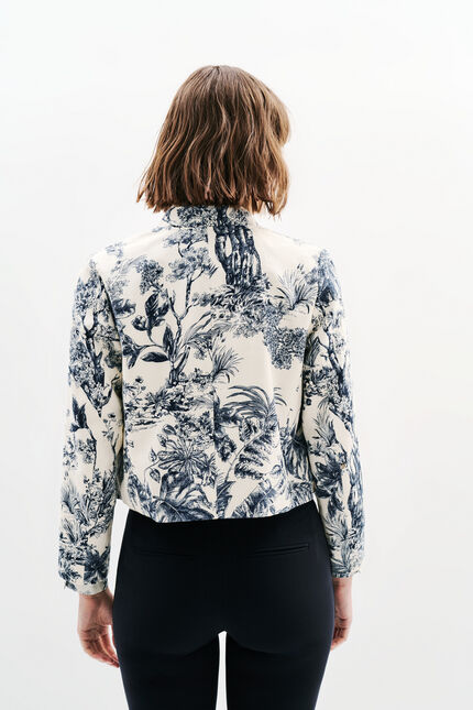 Veste vienna bleu marine femme