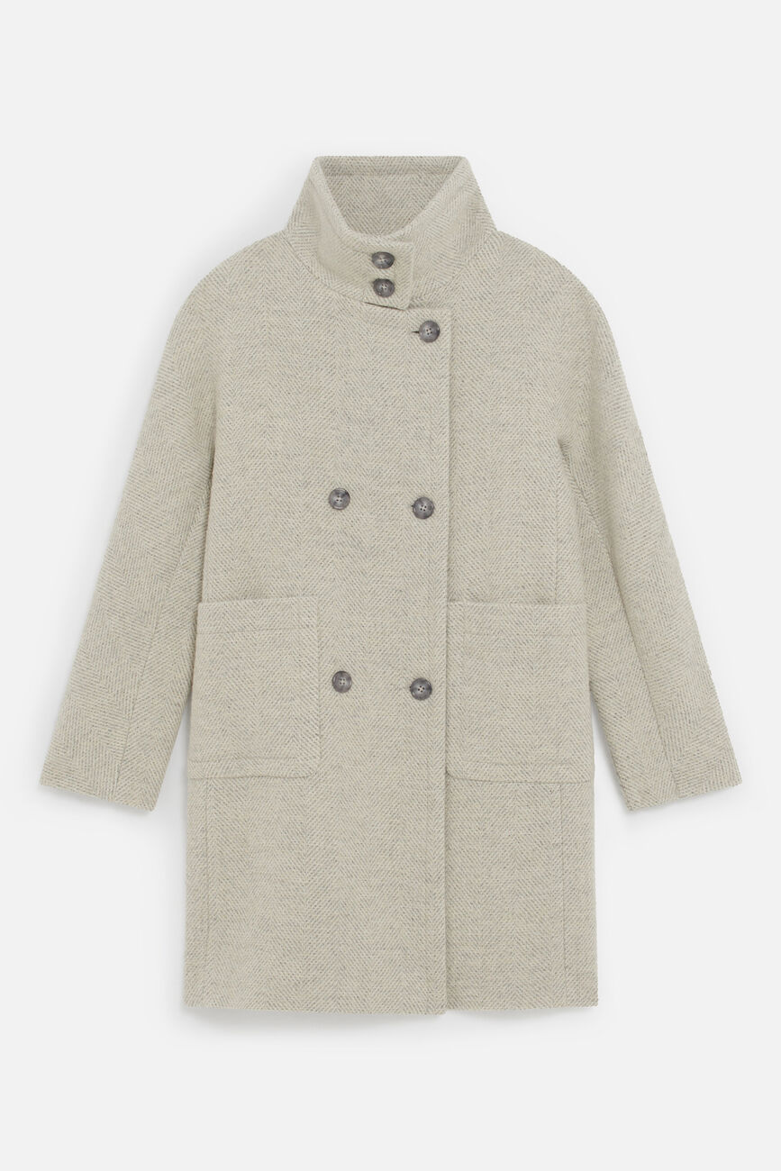Geniou coat ecru woman